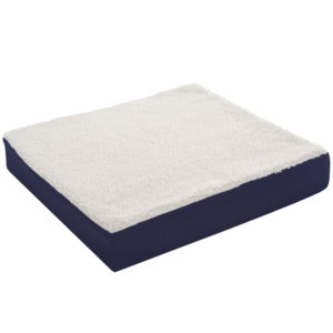 Fleece Gel Wheelchair Cushion D4100